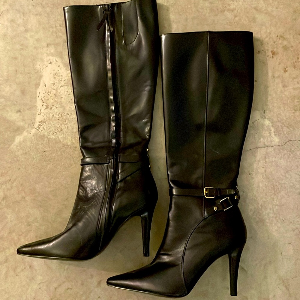 Stiletto tall boots by Lauren, Ralph Lauren size 6M